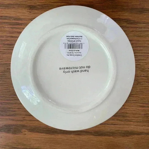 Domaci means home SoHo Stoneware Plate - Picture 2 of 3